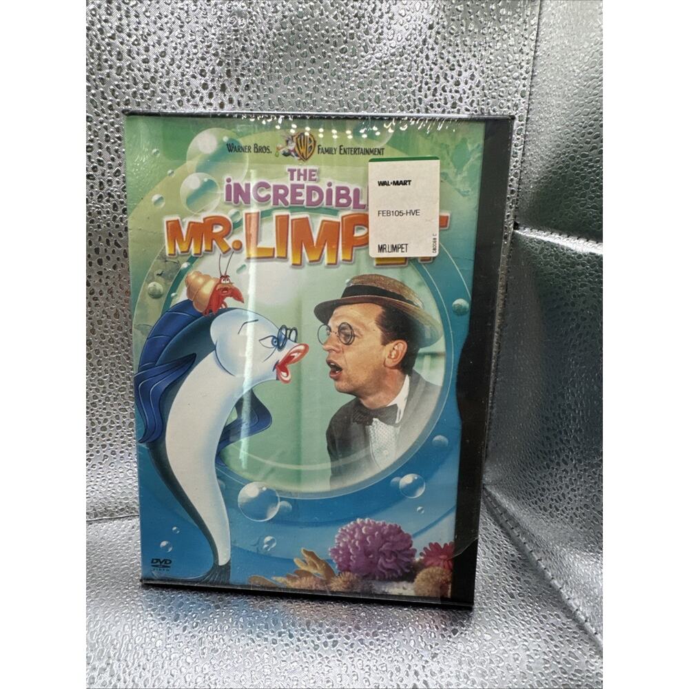 The Incredible Mr. Limpet (DVD, 1964) New Sealed